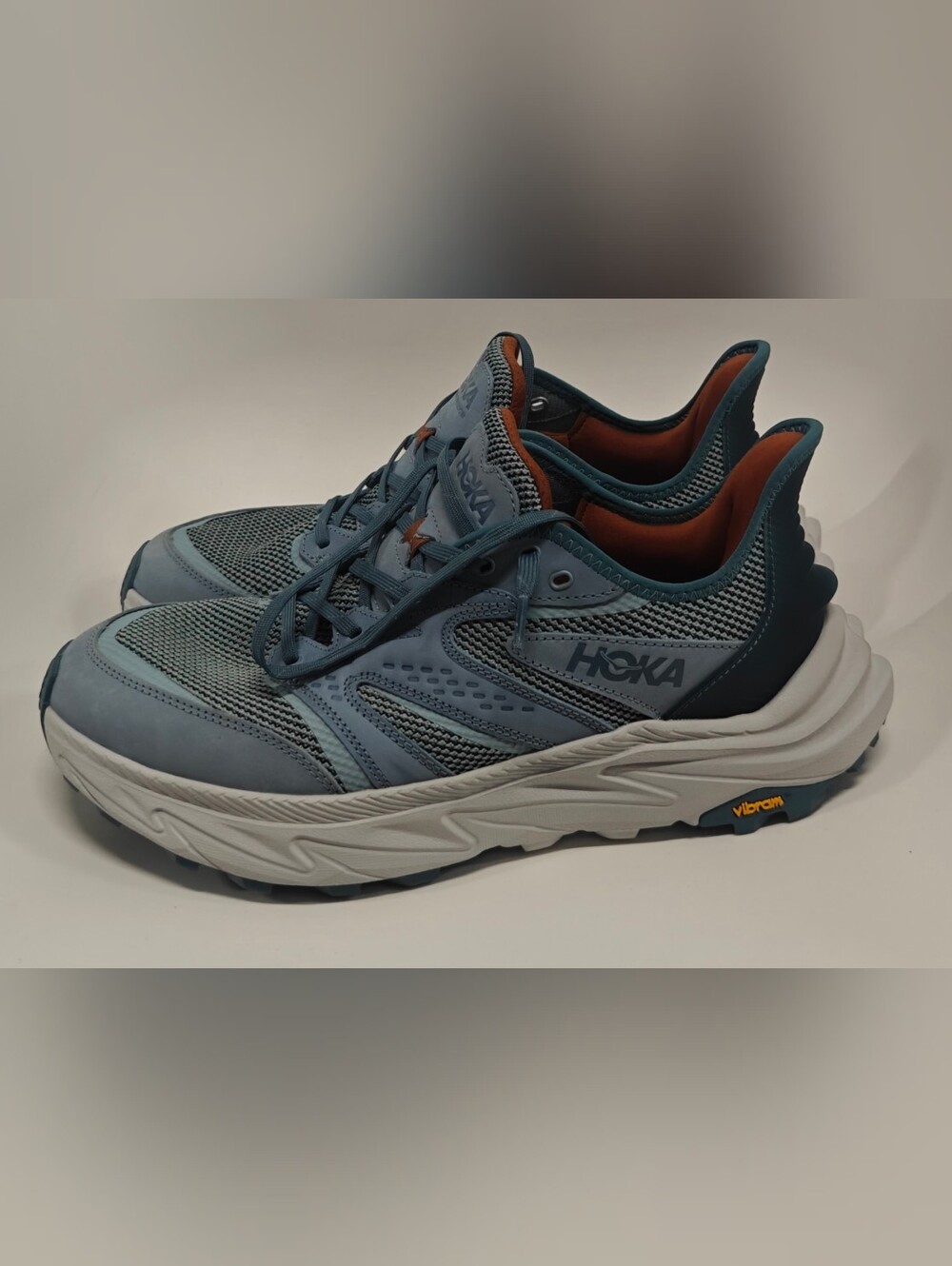 HOKA Anacapa 2 Low Hiking Shoes Druzy Cosmic Grey Men’s 10.5 D Trail